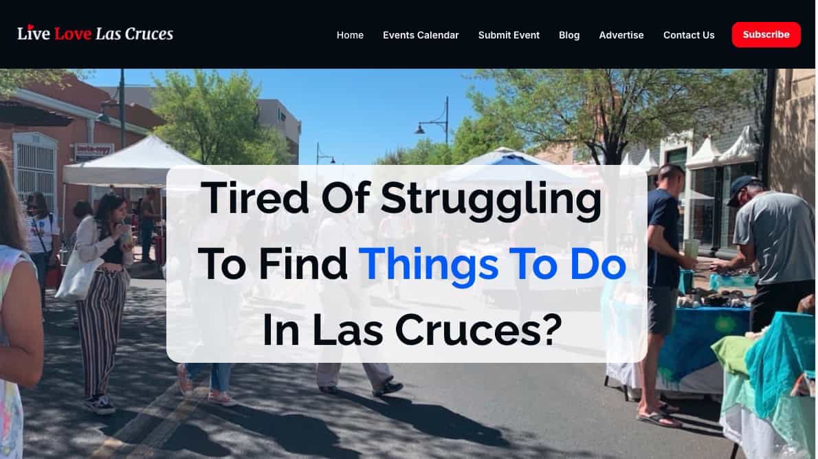 How the Live Love Las Cruces Newsletter Keeps Our Community Connected and Informed