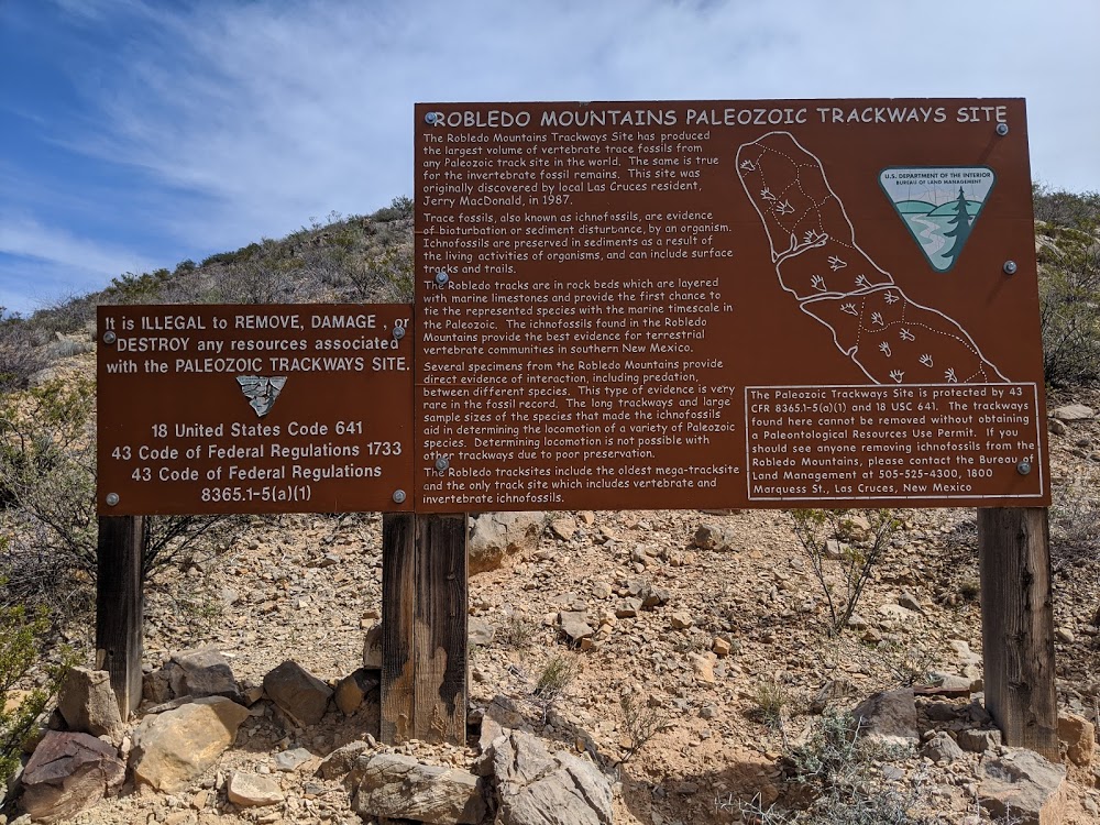 Prehistoric Trackways National Monument - Image 1