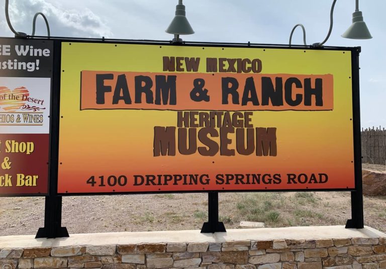Farm and Ranch Museum sign