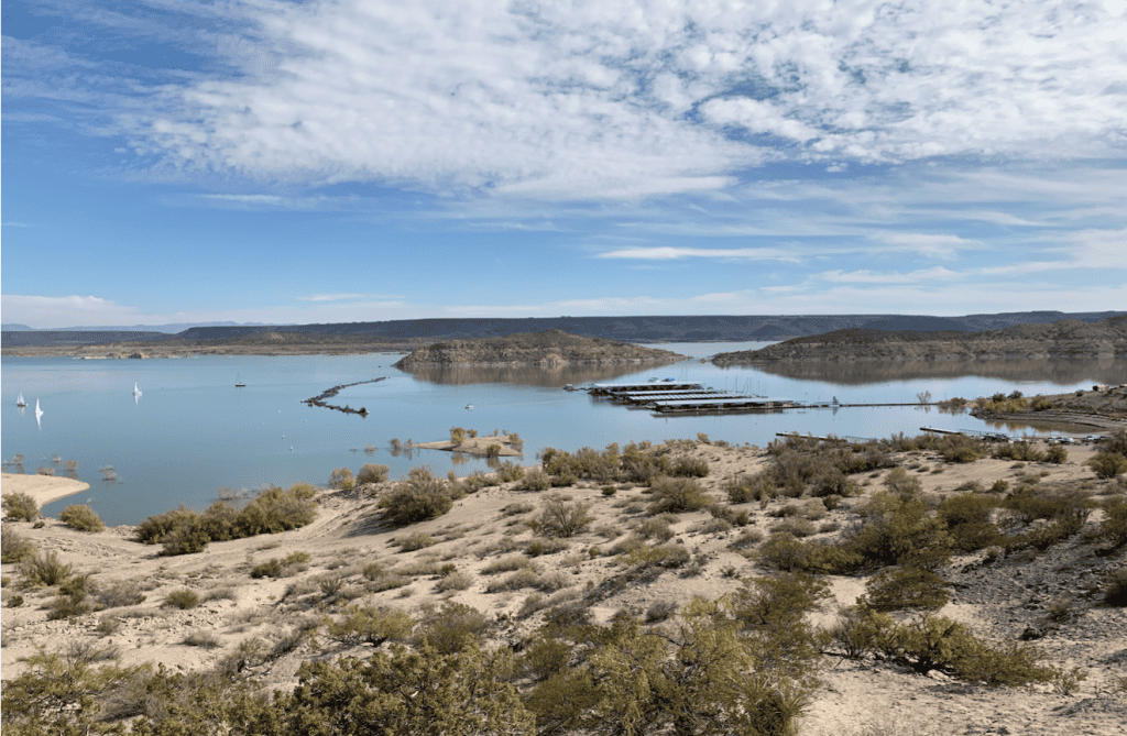 Elephant Butte Lake and Marina del Sur